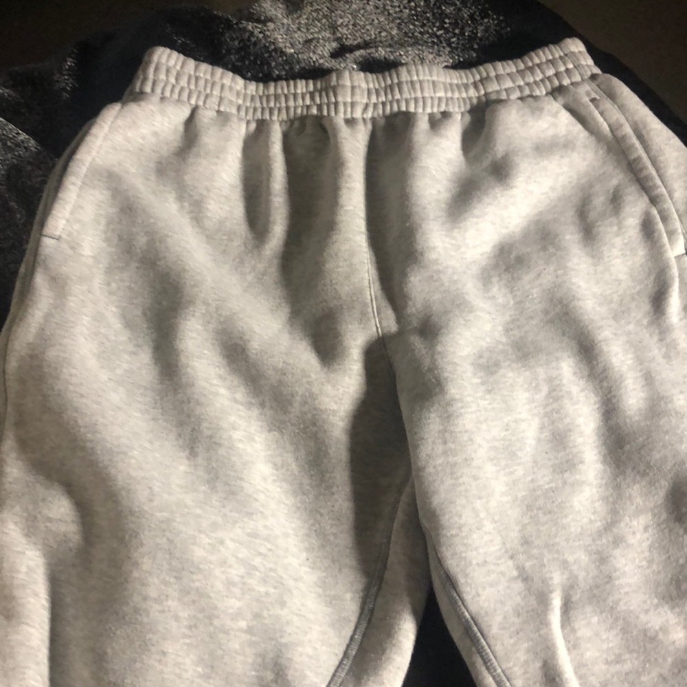 Grey sweats